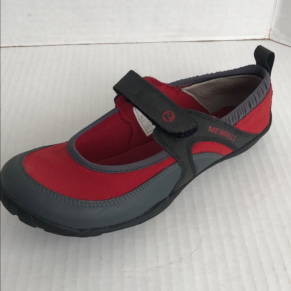 MERRELL Barefoot Pure Glove Mary Jane Outdoor Shoes Women’s 6.5 Red